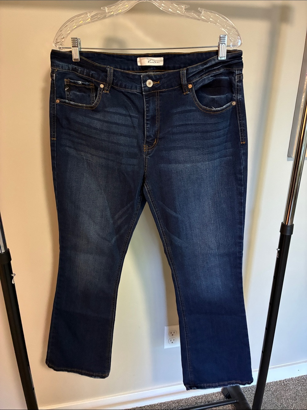 KanCan Dark Indigo Bootcut Jeans